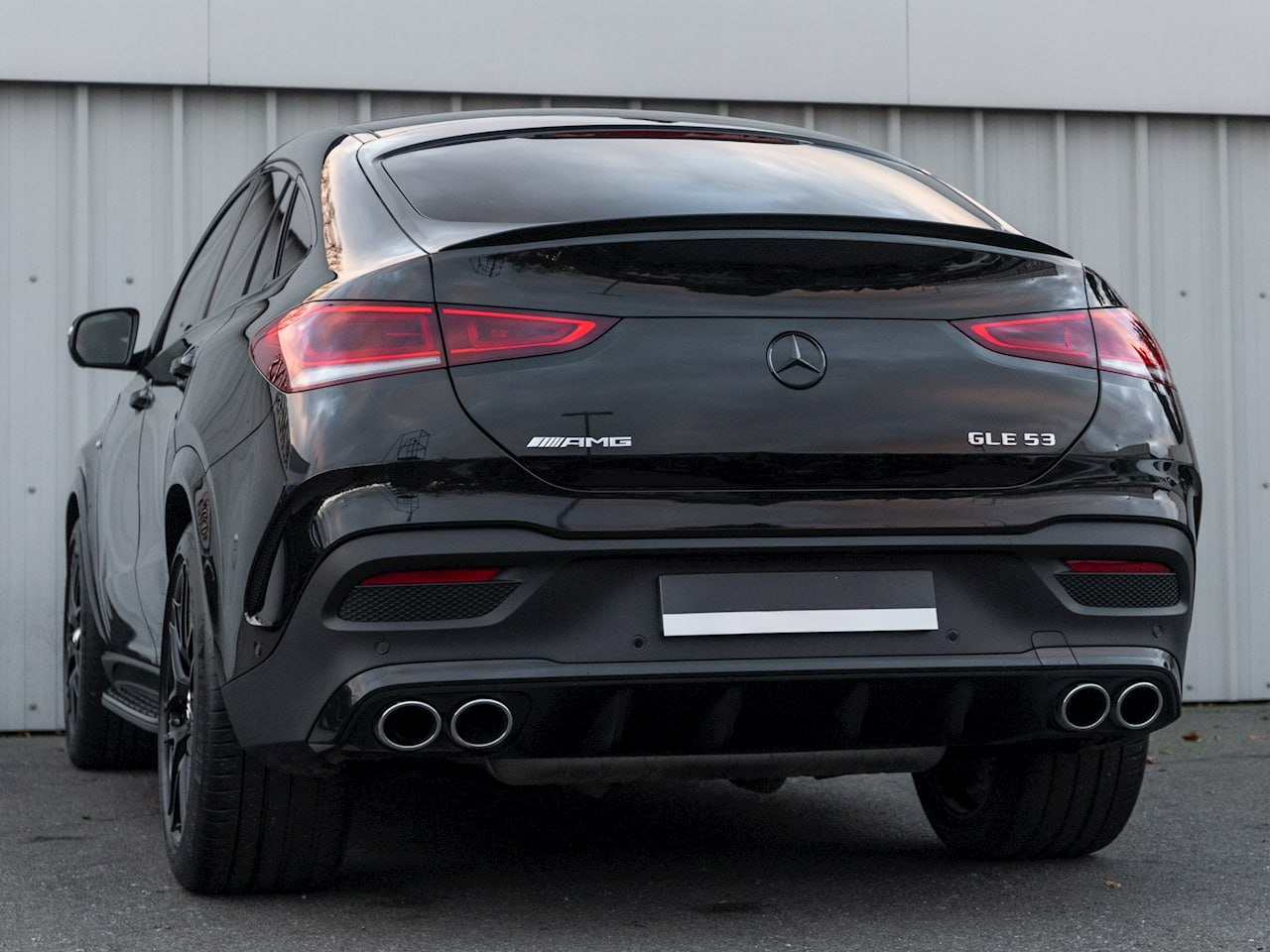 DIFFUSORE ADATTO PER MERCEDES GLE C167 2019+ COUPE AMG LOOK GLE53
