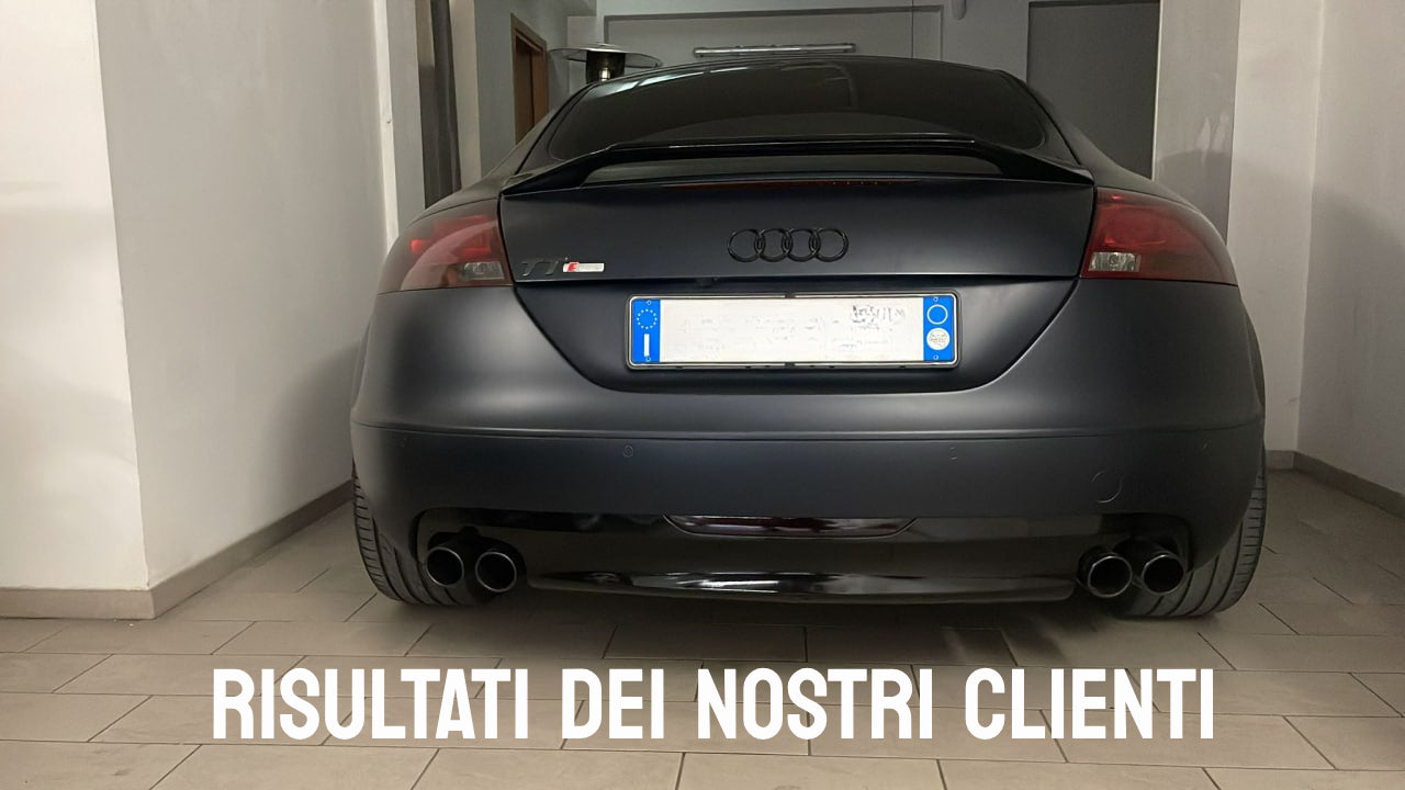 SPOILER POSTERIORE ADATTO PER AUDI TT 8J COUPE COFANO LOOK SPORTIVO TUNING