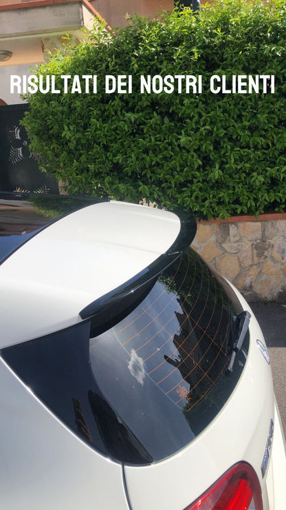 ROOF SPOILER WING SUITABLE FOR MERCEDES-BENZ A-CLASS W176 GLOSSY BLACK LOOK 