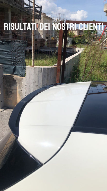 ROOF SPOILER WING SUITABLE FOR MERCEDES-BENZ A-CLASS W176 GLOSSY BLACK LOOK 