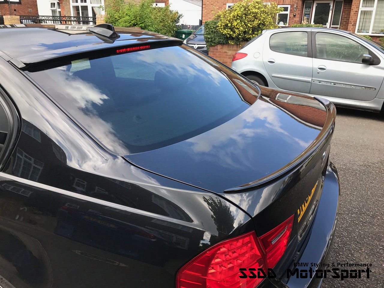 REAR WINDOW SPOILER SUITABLE FOR BMW 3 SERIES E90 2004-2011 RAW