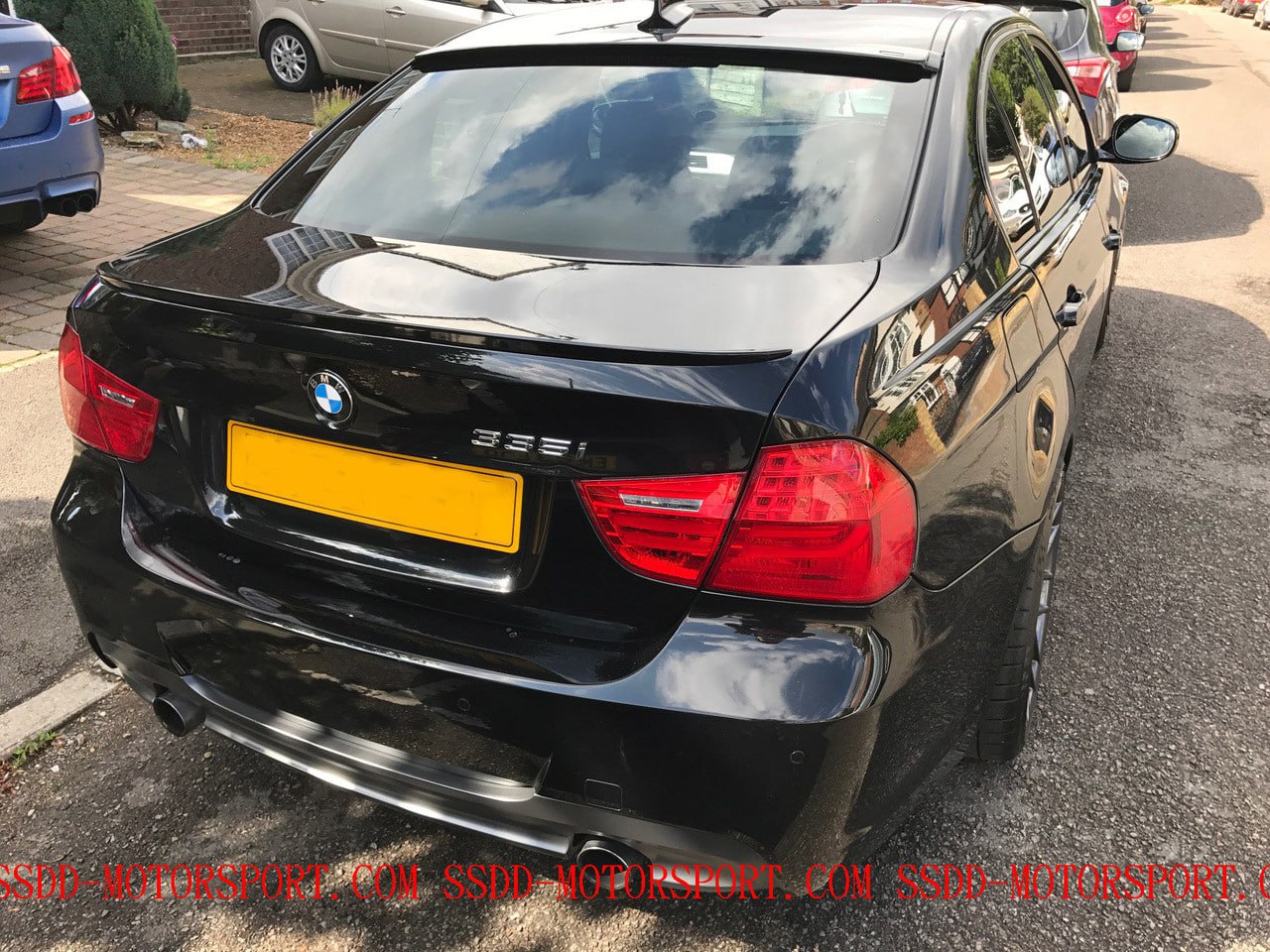 REAR WINDOW SPOILER SUITABLE FOR BMW 3 SERIES E90 2004-2011 RAW