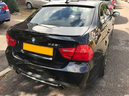 REAR WINDOW SPOILER SUITABLE FOR BMW 3 SERIES E90 2004-2011 RAW