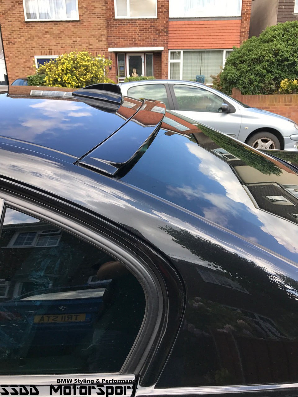 REAR WINDOW SPOILER SUITABLE FOR BMW 3 SERIES E90 2004-2011 RAW