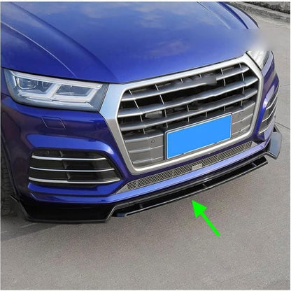SPLITTER ADATTO PER AUDI Q5 FY 2017-2020 NERO LUCIDO (4 PEZZI)