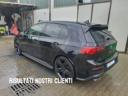 ALA AGGIUNTIVA ADATTA PER VW GOLF 8 GTI RLINE 2020+ LOOK NERO LUCIDO V.2