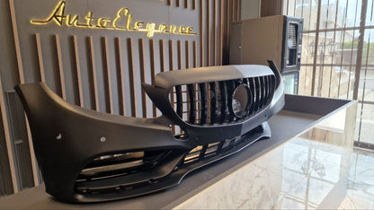 PARAURTI ANTERIORE ADATTO PER MERCEDES-BENZ CLASSE C W205 2019-2021 LOOK C63