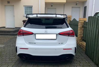 ART.0167 SPOILER MERCEDES CLASSE A W177 HB LOOK AMG A45 NERO LUCIDO