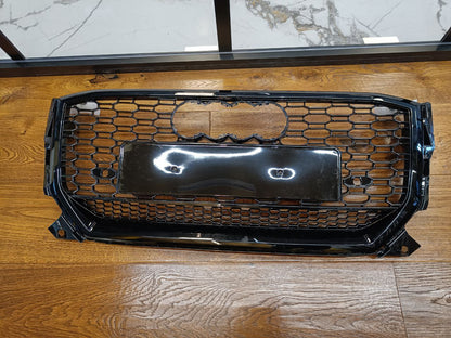 GRILLE SUITABLE FOR AUDI Q2 2016-2020 RSQ2 QUATTRO LOOK GLOSSY BLACK 
