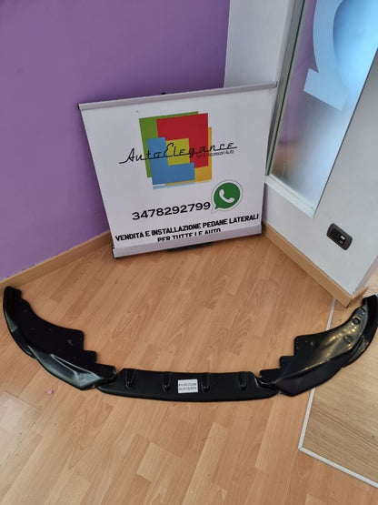 💕ART.0555 SPLITTER per BMW SERIE 4 G22 G23 2020+ MSPORT NERO LUCIDO💕