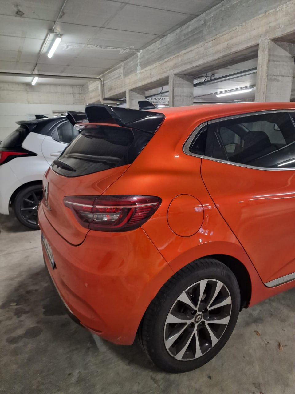 SPOILER ADATTO PER RENAULT CLIO 5 V 2019+ GREZZO CUP