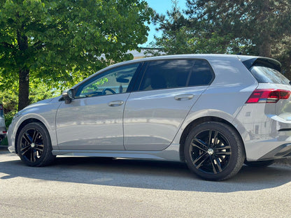 💕ART.1079 MINIGONNE VW GOLF 8 LOOK R NERO OPACO (TOP)💕