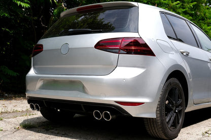 Rear bumper suitable for VW Golf VII 7 (2013-2017) R Design