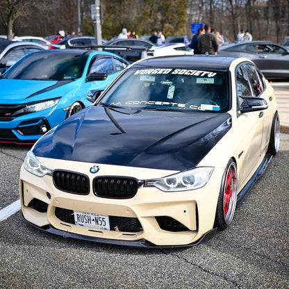 Paraurti anteriore adatto per BMW f30 look evo 11-19 senza splitter