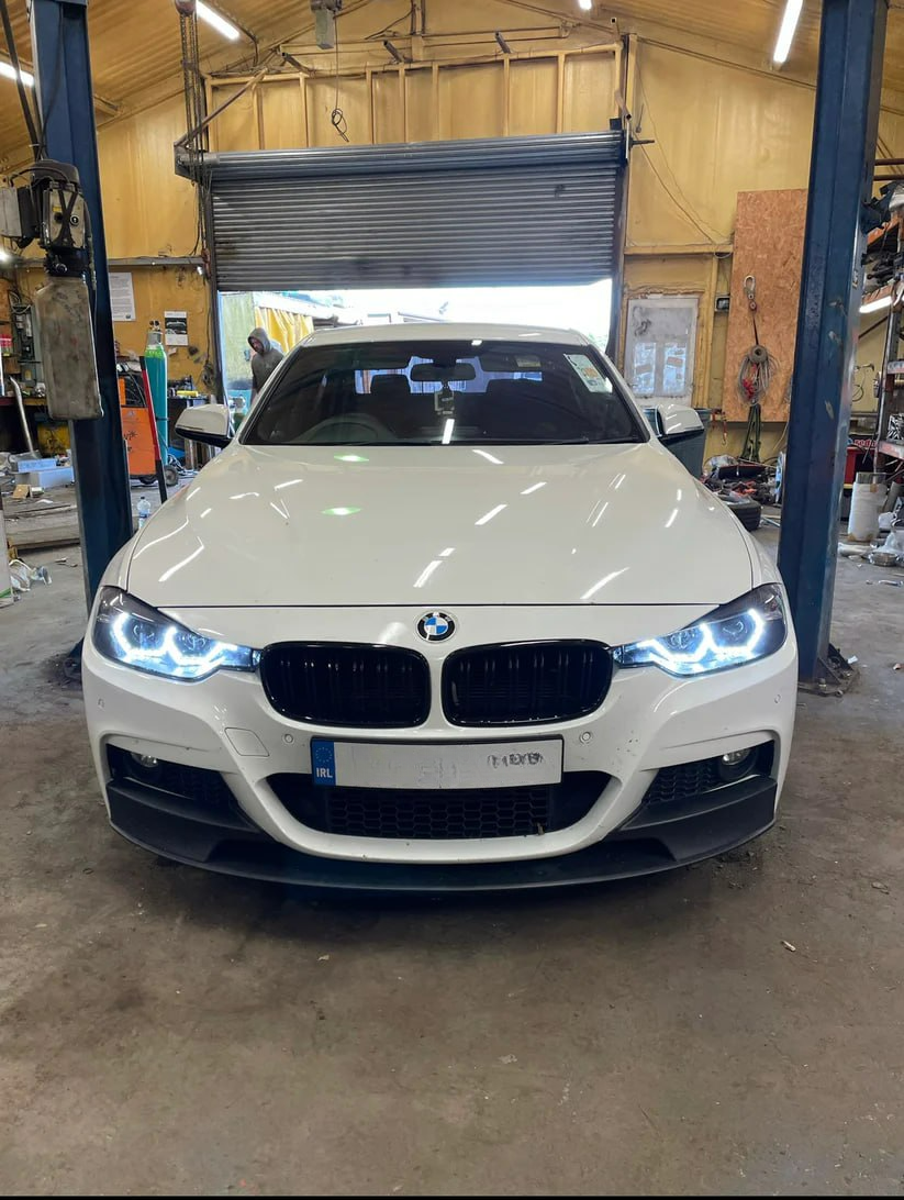 HEADLIGHTS SUITABLE FOR BMW 3 SERIES F30 F31 2015-2018 CHROME