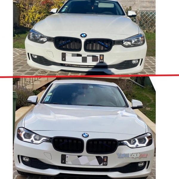 HEADLIGHTS SUITABLE FOR BMW 3 SERIES F30 F31 2015-2018 CHROME
