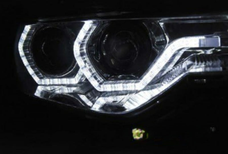 HEADLIGHTS SUITABLE FOR BMW 3 SERIES F30 F31 2015-2018 CHROME