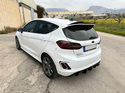 ⭐DIFFUSER SUITABLE FOR FORD FIESTA MK8 2017+⭐ ST-LINE GLOSS BLACK⭐
