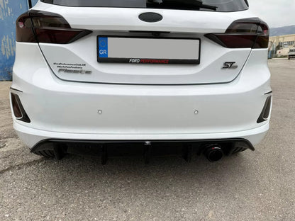 ⭐DIFFUSER SUITABLE FOR FORD FIESTA MK8 2017+⭐ ST-LINE GLOSS BLACK⭐