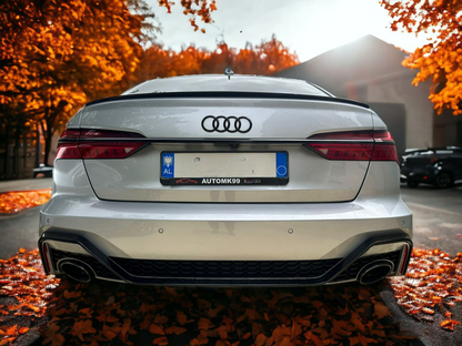 Paraurti posteriore adatto per Audi A6 C8 4K Sedan (dal 2018 in poi) RS Design