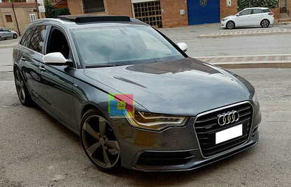 Mirror covers suitable for Audi A6 4G C7 (2011-2018) RS6 Design With Assist 