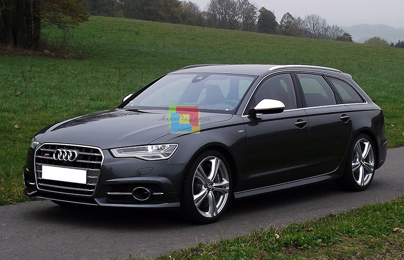 Mirror covers suitable for Audi A6 4G C7 (2011-2018) RS6 Design With Assist 