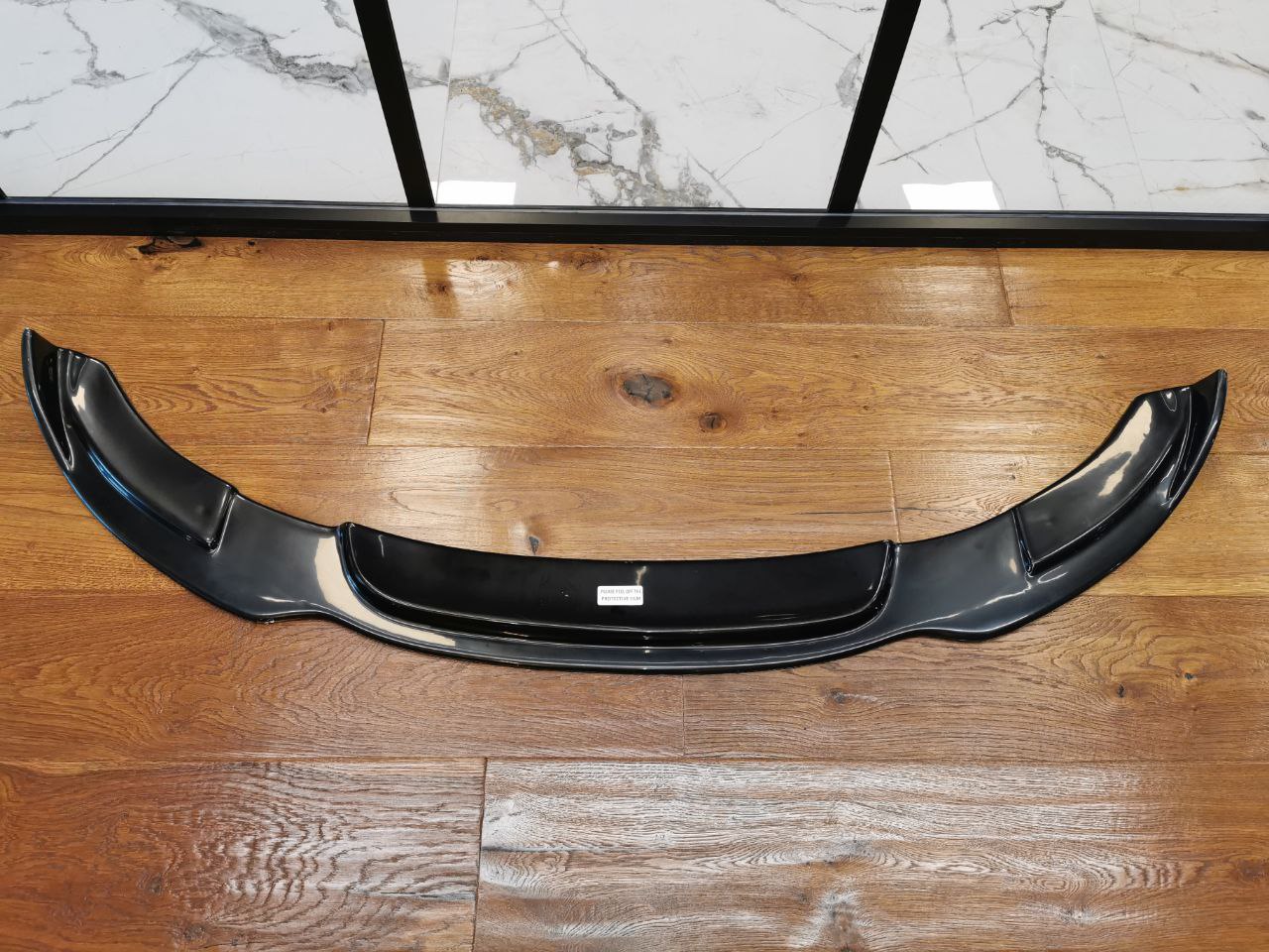 SPLITTER ADATTO PER BMW SERIE 3 GT F34 2012+ MSPORT LOOK HAMMAN NERO LUCIDO