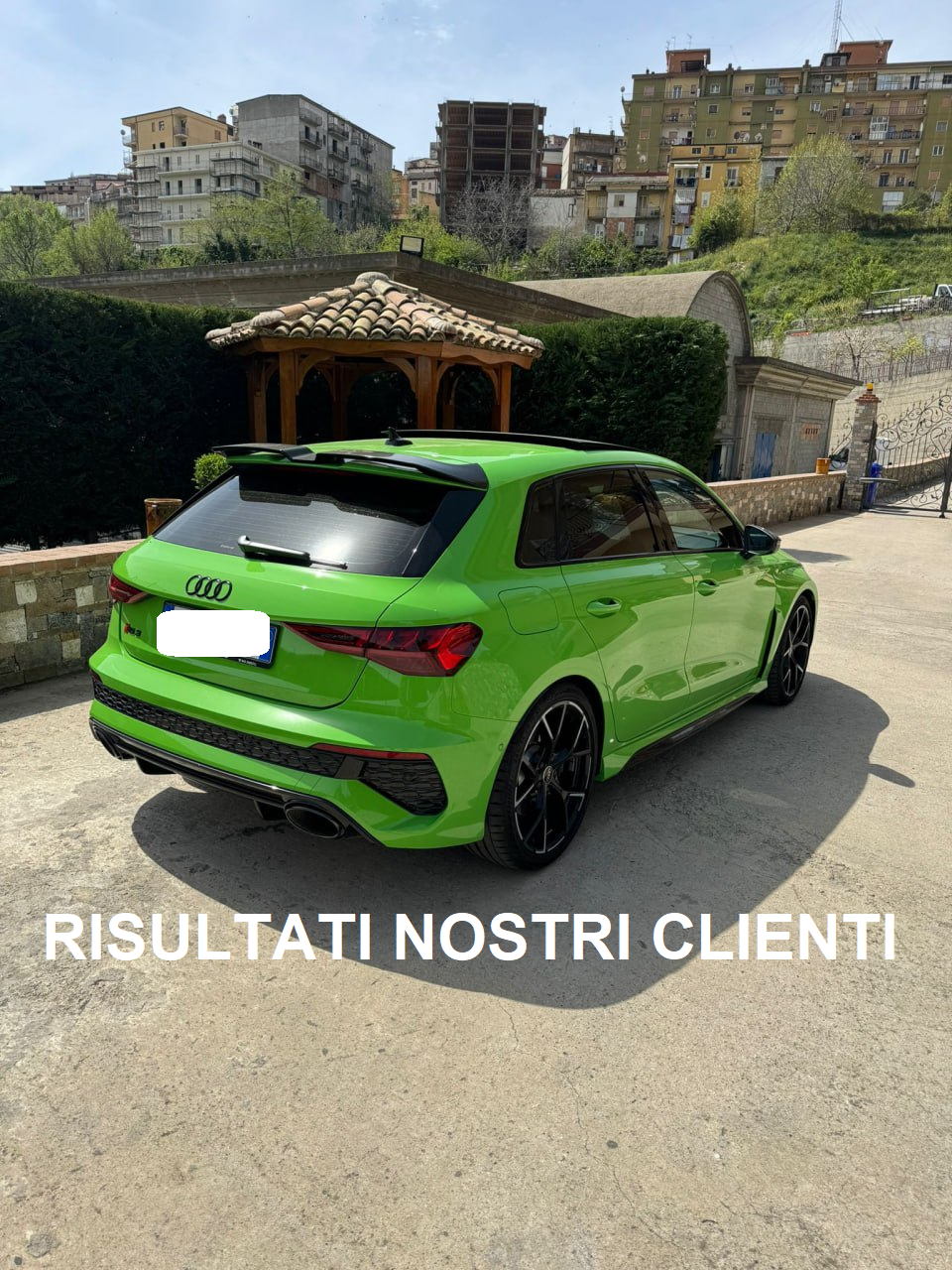 SPOILER ADATTO PER AUDI A3 8Y 2020+ LOOK NERO LUCIDO DESIGN SPORTIVO