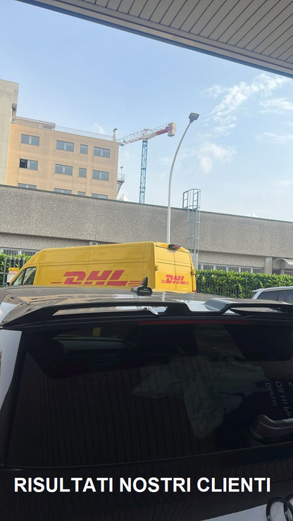 SPOILER ADATTO PER AUDI A3 8Y 2020+ LOOK NERO LUCIDO DESIGN SPORTIVO