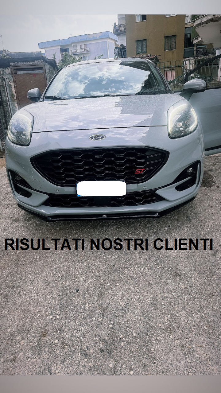 SPLITTER SUITABLE FOR PUMA ST-LINE 2019+ GLOSSY BLACK 