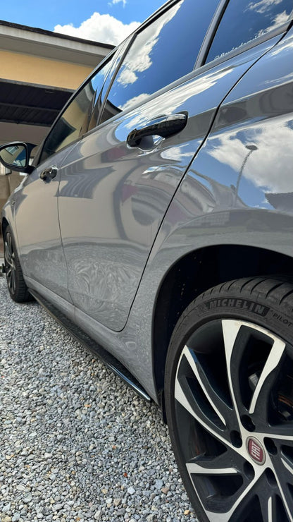 FIAT TIPO 2015-2020 SOTTOMINIGONNE LATERALI SOTTO PORTA SPORTIVE ABS SPLITTER