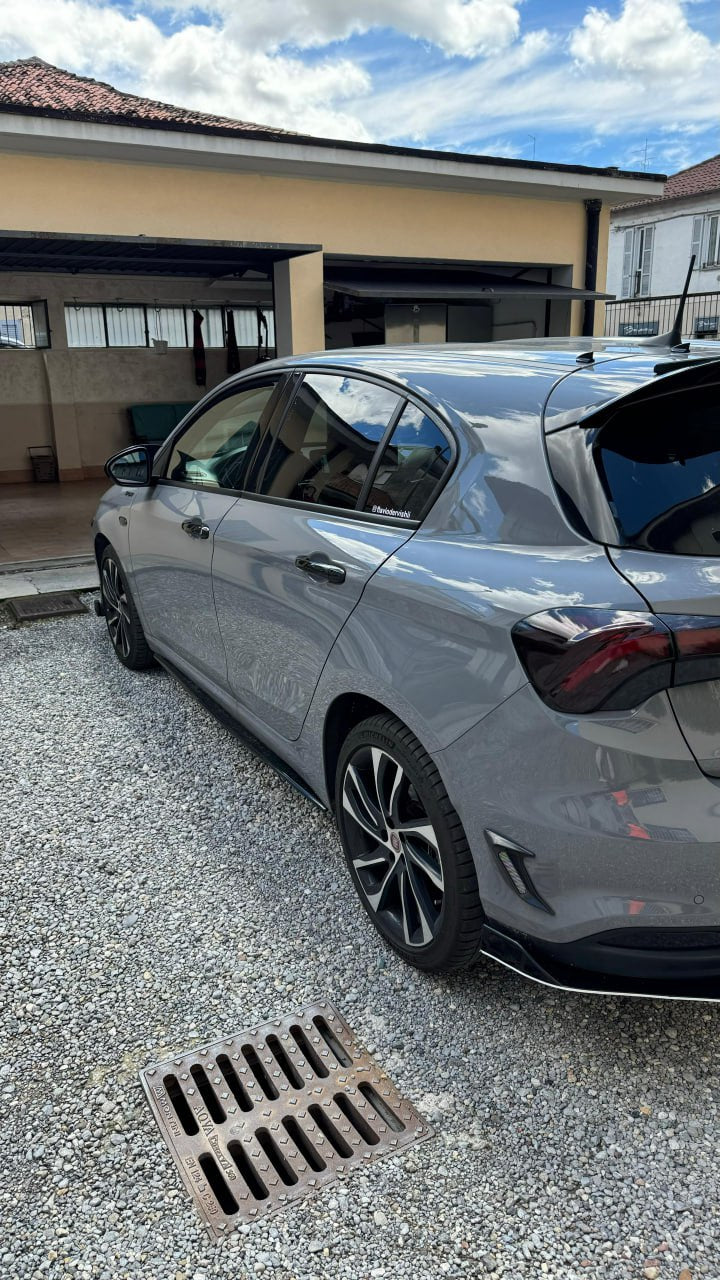 FIAT TIPO 2015-2020 SOTTOMINIGONNE LATERALI SOTTO PORTA SPORTIVE ABS SPLITTER