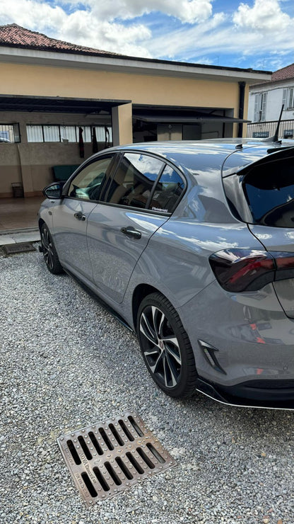 FIAT TIPO 2015-2020 SOTTOMINIGONNE LATERALI SOTTO PORTA SPORTIVE ABS SPLITTER