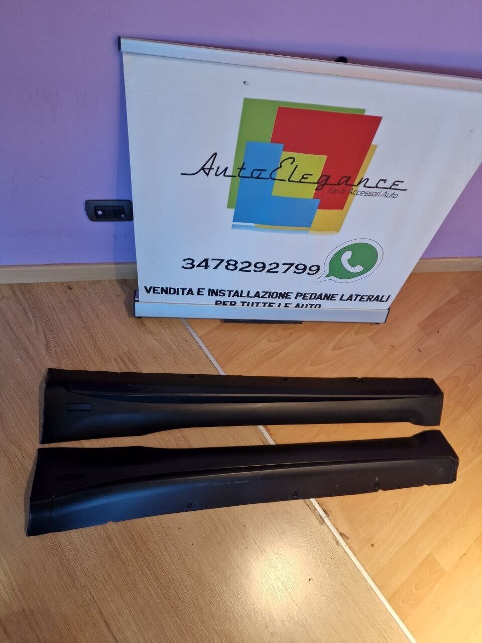 ART. 0123 MINIGONNE SMART 453 FORTWO ABS LOOK BRABUS (GREZZE)