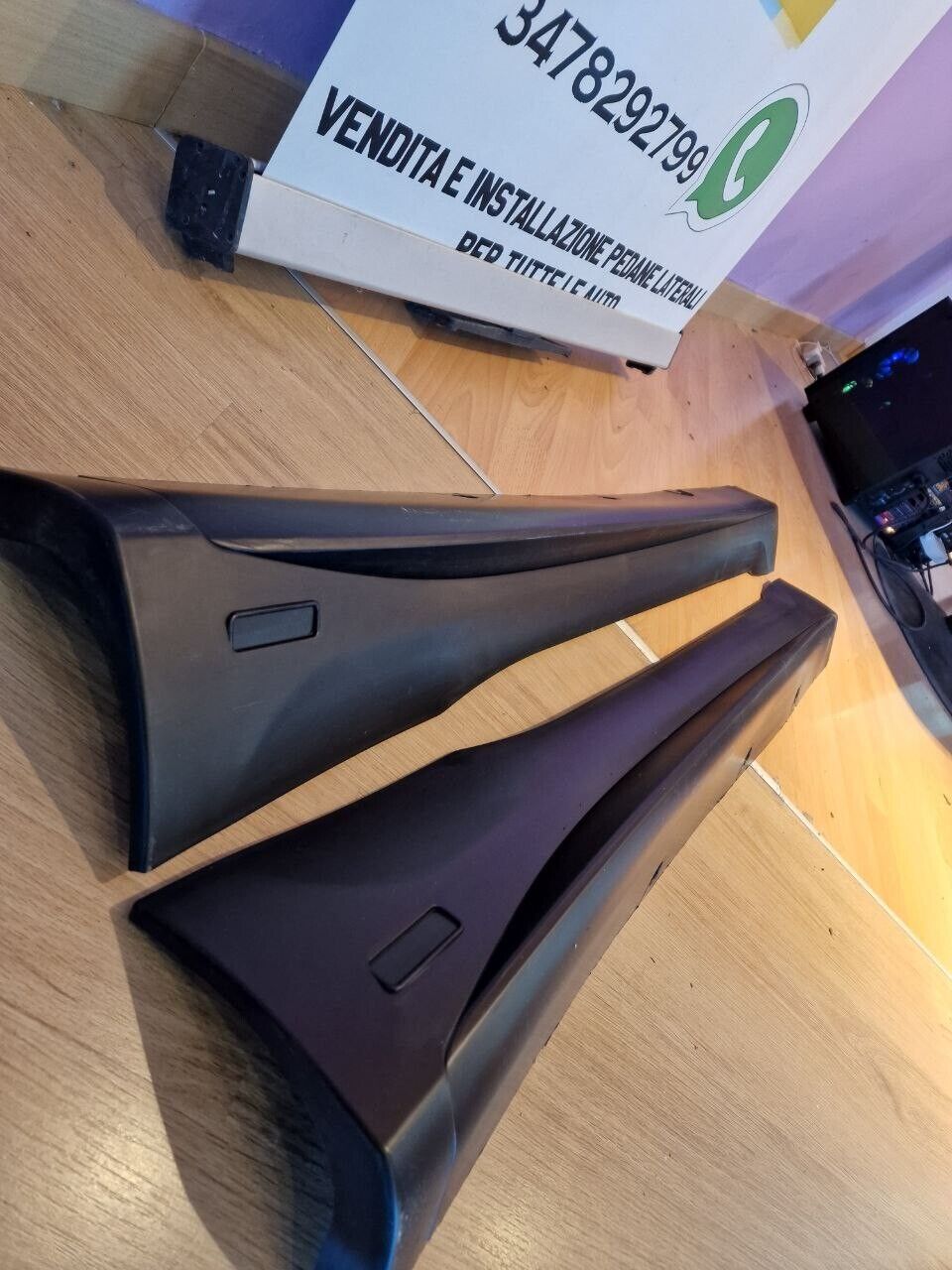 ART. 0123 MINIGONNE SMART 453 ABS LOOK BRABUS (GREZZE)