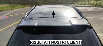 REAR SPOILER RS3 ROOF AUDI A3 8V SPORTBACK 2012-2018 GLOSSY BLACK 0072 