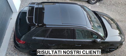 REAR SPOILER RS3 ROOF AUDI A3 8V SPORTBACK 2012-2018 GLOSSY BLACK 0072 