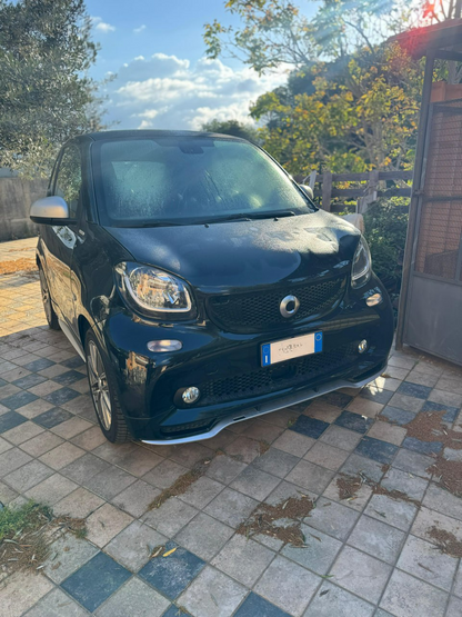 📣SMART FORTWO 453 2014+ SPLITTER SOTTO PARAURTI ANTERIORE SPORTIVO IN ABS📣