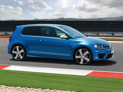 SKIRTS SUITABLE FOR VW GOLF 7 2012-2017 3 DOORS R20 LOOK RAW TOP 