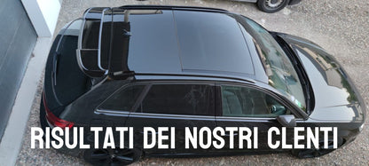 RS3 REAR ROOF SPOILER AUDI A3 8V SPORTBACK 2012-2018 GLOSSY BLACK 