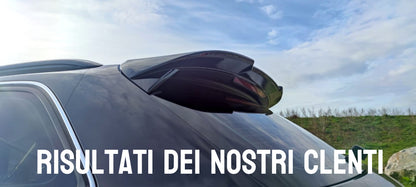 RS3 REAR ROOF SPOILER AUDI A3 8V SPORTBACK 2012-2018 GLOSSY BLACK 