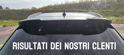 RS3 REAR ROOF SPOILER AUDI A3 8V SPORTBACK 2012-2018 GLOSSY BLACK 