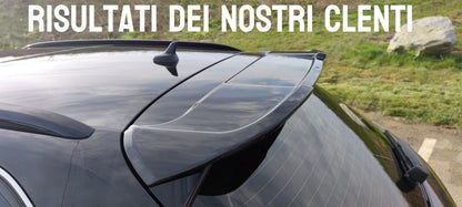 RS3 REAR ROOF SPOILER AUDI A3 8V SPORTBACK 2012-2018 GLOSSY BLACK 