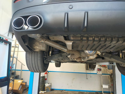 MERCEDES CLS C257 2018+ REAR DIFFUSER &amp; AMG COMATI TIPPERS 