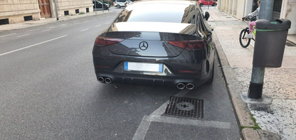 MERCEDES CLS C257 2018+ REAR DIFFUSER &amp; AMG COMATI TIPPERS 