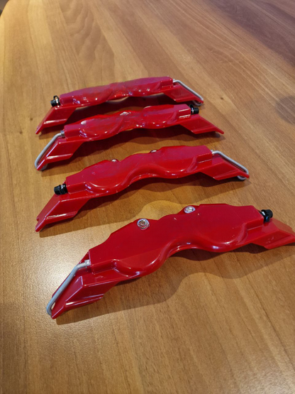 ALFA ROMEO SET OF 4 RED CALIPER COVERS SPORT LOOK IN ABS