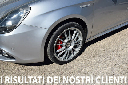 ALFA ROMEO SET OF 4 RED CALIPER COVERS SPORT LOOK IN ABS