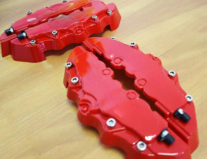SET 4X COVER COPRI PINZE FRENI ROSSO ADATTI PER ALFA ROMEO GIULIETA
