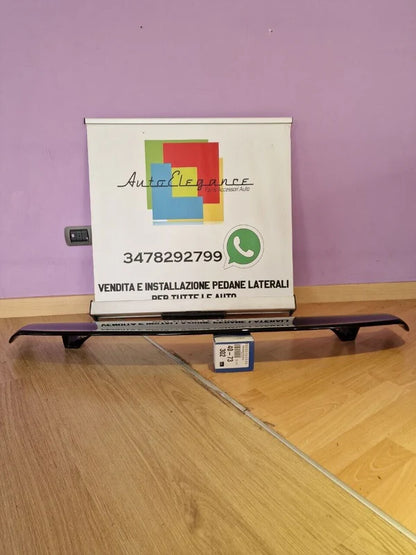 MERCEDES CLA W117 C117 SPOILER POSTERIORE ALETTONE COFANO ABS NERO LUCIDO