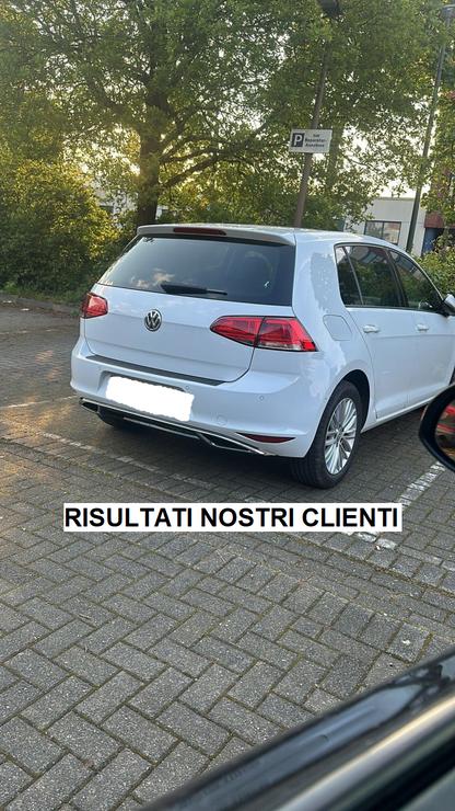✨0138 DIFFUSORE ADATTO PER VW GOLF 7 2012-2016 LOOK R DESIGN SPORTIVO✨